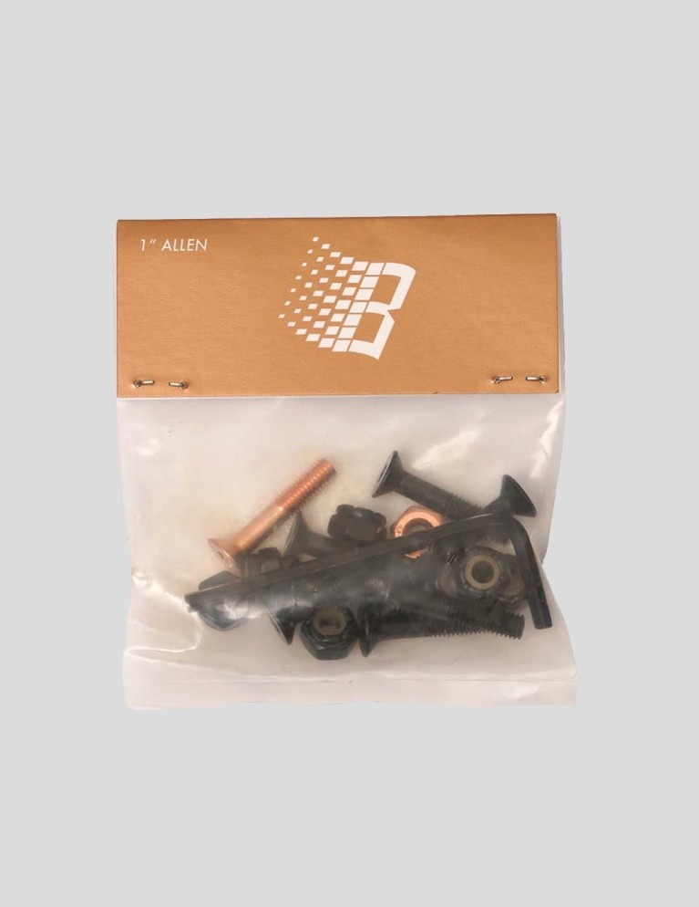 Hardware BRONZE 56K borse hardware allen 1 "nero